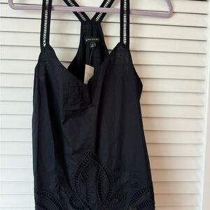 Banana Republic  black womans tank nwt